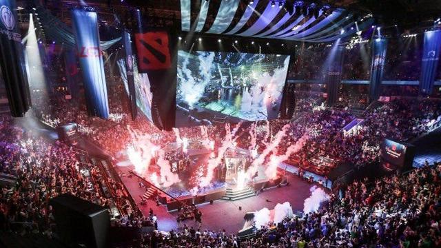 Panggung Turnamen Dota 2 The International 2019