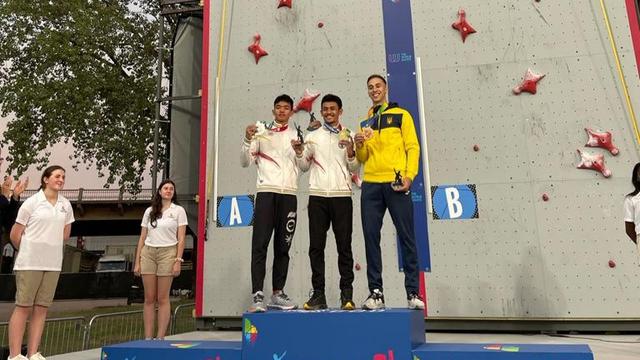 Timnas Panjat Tebing Sapu Bersih Emas dan Perak di The World Game 2022