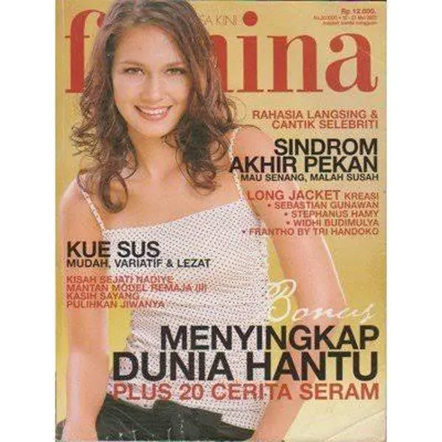 6 Foto Jadul Luna Maya saat Jadi Model Cover Majalah, Awal Merintis Karier