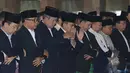Salat Idul Fitri yang dilakukan SBY merupakan Salat Ied terakhir dengan jabatan presiden yang diembannya (Liputan6.com/Johan Tallo)