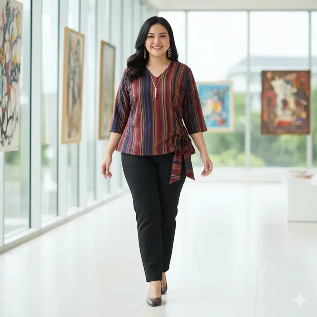 7 Model Atasan Batik untuk Orang Gemuk agar Terlihat Langsing, Nyaman dan Stylish