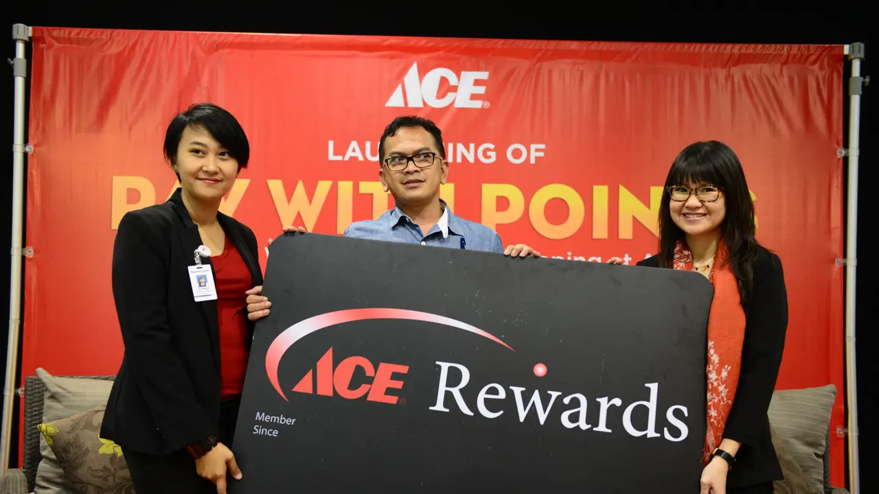 Belanja di ACE Hardware Bisa Dengan Point Rewards