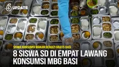 Program Makanan Bergizi Gratis (MBG) yang sudah dijalankan di berbagai sekolah di daerah, salah satunya di Sumatera Selatan (Sumsel). Kasus makanan basi MBG terjadi di Sekolah Dasar Negeri (SDN) 7 Tebingtinggi Kabupaten Empat Lawang Sumsel, pada Sela...