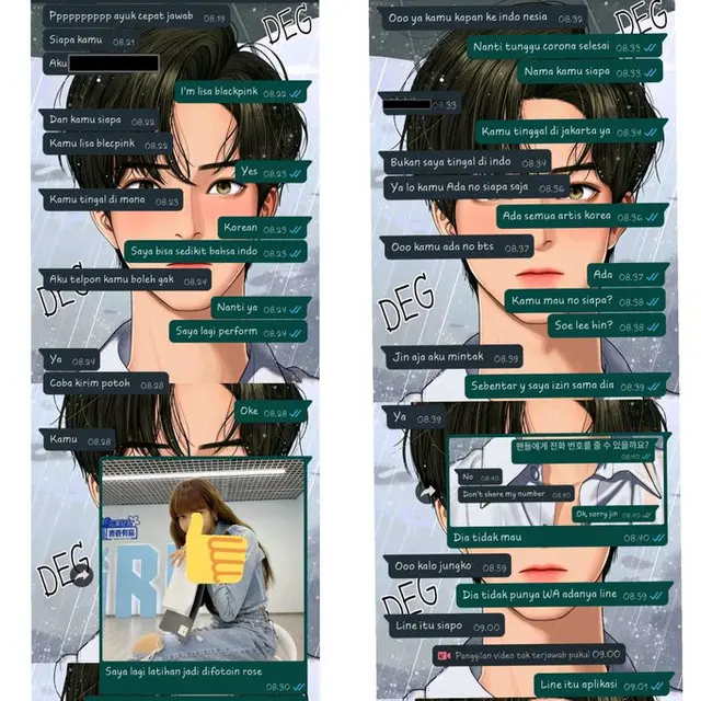 6 Chat Iseng Menipu Bocah Fans K-Pop Ini Bikin Ketawa Geli