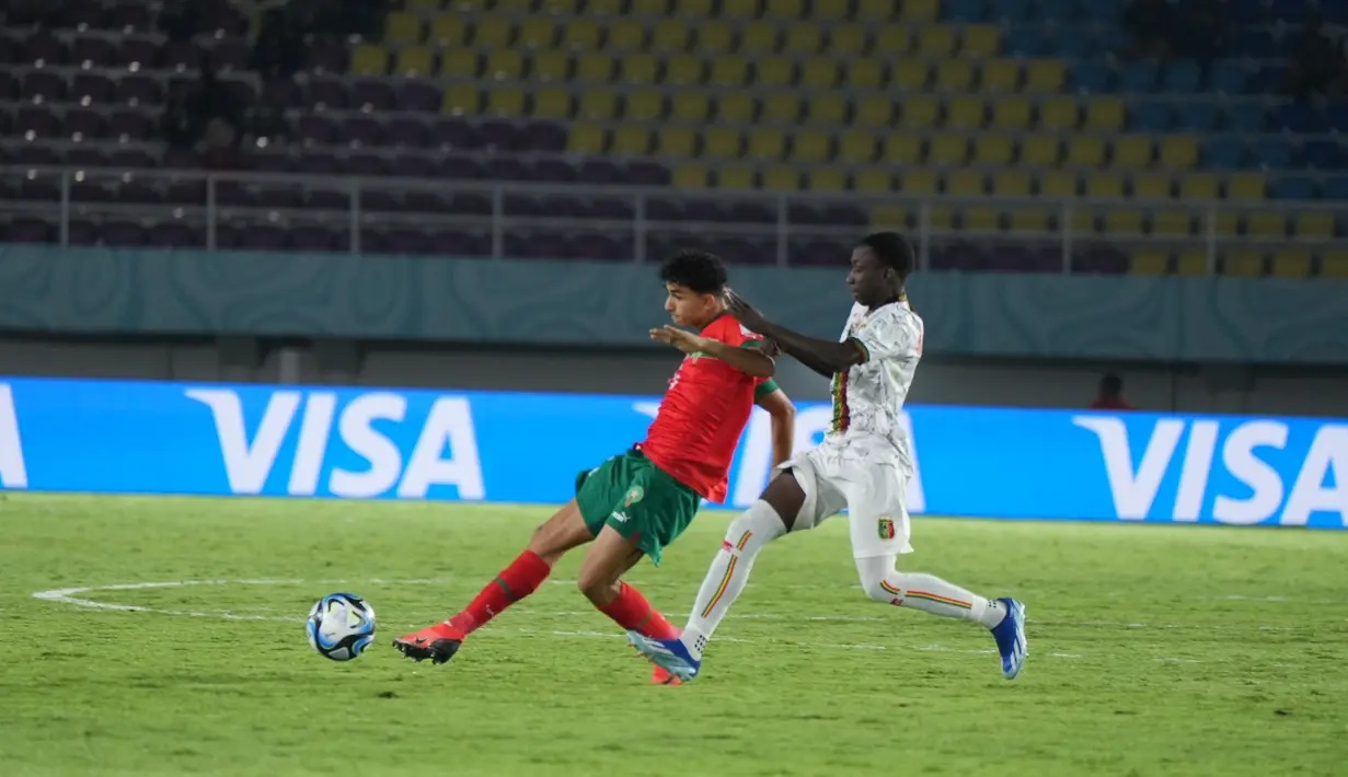 Mali U-17 sukses mengalahkan Maroko U-17 dengan skor tipis 1-0. (LOC WCU17/RKY)