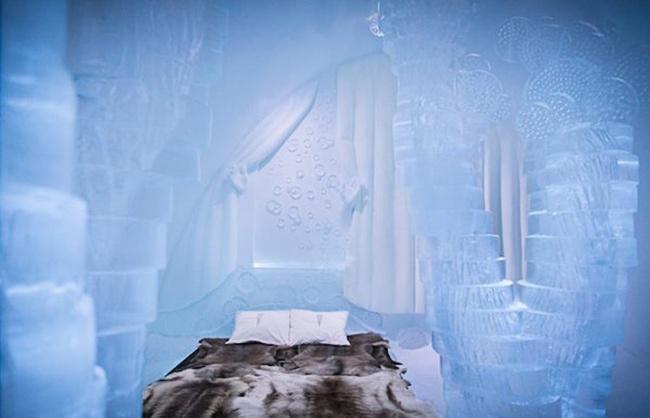 Keindahan kamar ice hotel | Photo: Copyright elitedaily.com