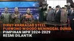 Mulai dari Dirut Krakatau Steel Purwono Widodo meninggal dunia hingga pimpinan MPR 2024-2029 resmi dilantik, berikut sejumlah berita menarik News Flash Liputan6.com.