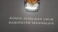 Kantor Komisi Pemilihan Umum Daerah (KPUD) Kabupaten Tasikmalaya, Jawa Barat. (Liputan6.com/Jayadi Supriadin)