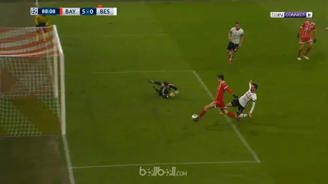VIDEO: Ini 5 Gol Bayern Munchen ke Gawang Besiktas