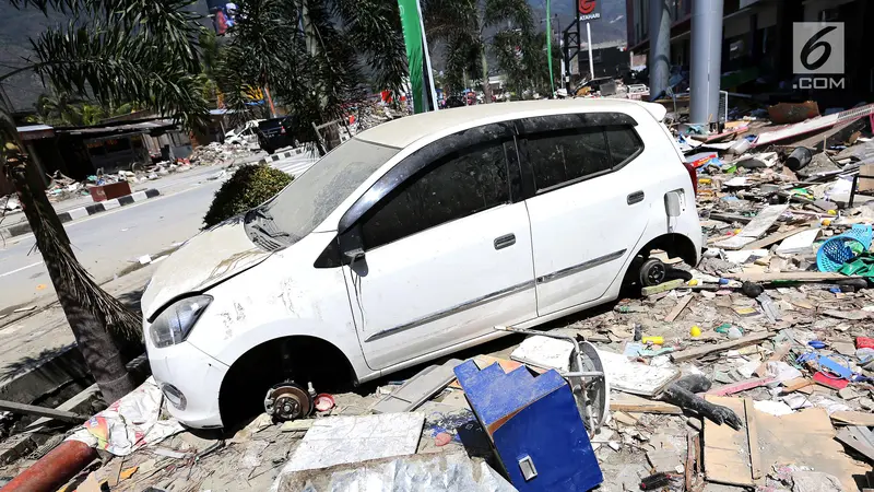 Menyedihkan, Begini Potret Mobil Korban Gempa Palu yang Dijarah