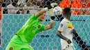 Belanda sukses menumbangkan Senegal pada laga pertamanya di Grup A Piala Dunia 2022 lewat dua gol dari Cody Gakpo dan Davy Klaassen. (AFP/ Odd Andersen)