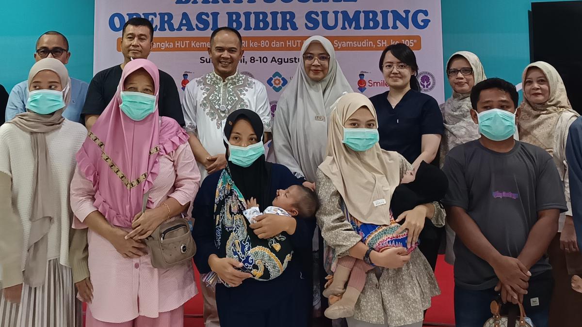 Cerita Haru Orang Tua Asal Cianjur Sang Anak Dapat Operasi Bibir Sumbing Gratis