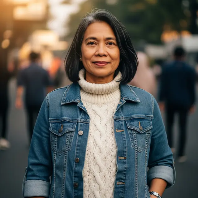 9 Inspirasi Padu Padan Denim untuk Wanita Usia 50+ agar Tetap Stylish