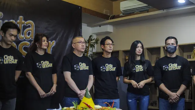 syukuran film Cinta 5 unsur