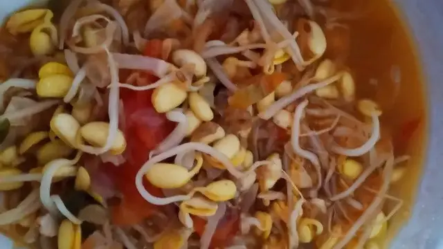 Resep tumis taoge khas Korea. (dok. Cookpad @eyustina_kitchen)