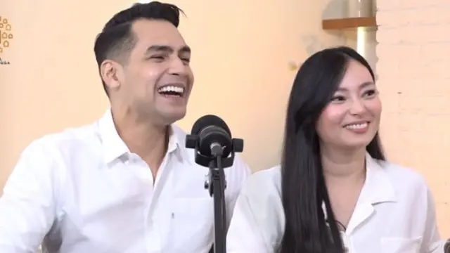 Asmirandah dan Jonas Rivano.