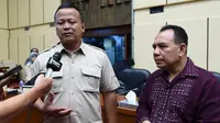 Ketua Komisi IV DPR RI Edy Prabowo dan Gubernur NTT Frans Lebu Raya berkomentar tentang lahan di kawasan hutan NTT.