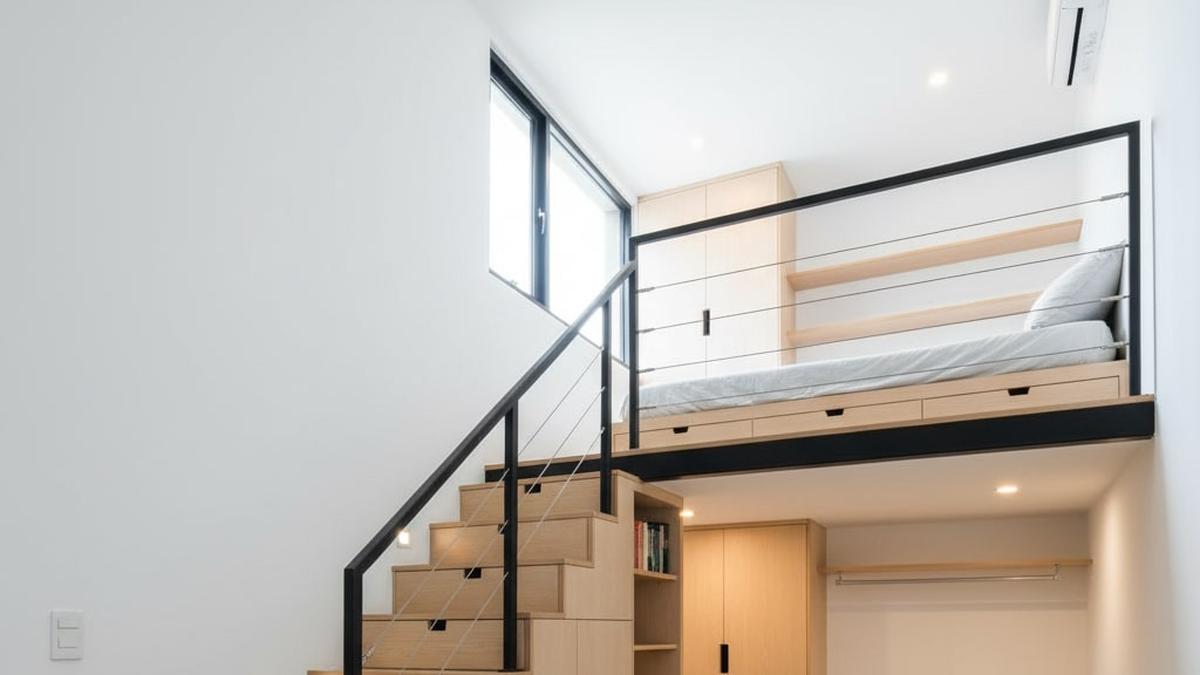 7 Desain Tangga Rumah Kecil yang Efisien Bikin Ruangan Terasa Lebih Luas, Modern dan Nyaman