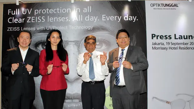 Proteksi Menyeluruh di Area Mata dengan Lensa Bening UV Protection