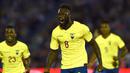 Penyerang Ekuador, Felipe Caicedo memiliki jumlah gol yang sama dengan Sanchez yakni tujuh gol selama kualifikasi Piala Dunia 2018 zona CONMEBOL. (AFP/Miguel Rojo)