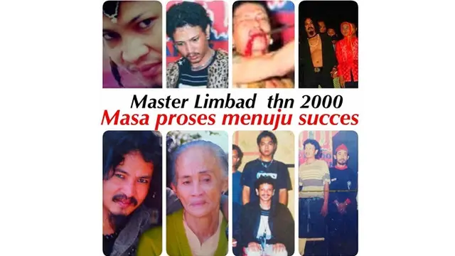 Beda Banget, Ini 6 Foto Jadul Limbad saat Masih Berusia 20-an Tahun