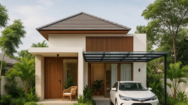 6 Tips Bikin Garasi Mobil di Perumahan yang Nyaman, Aman dan Tetap Estetik