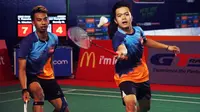 Unikom unjuk gigi di babak penyisihan LIMA Badminton Jawa Barat.