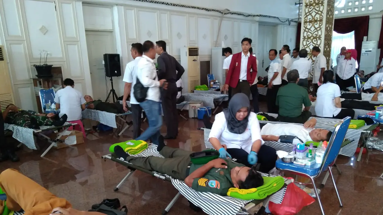 PMI Kalteng Gelar Donor Darah