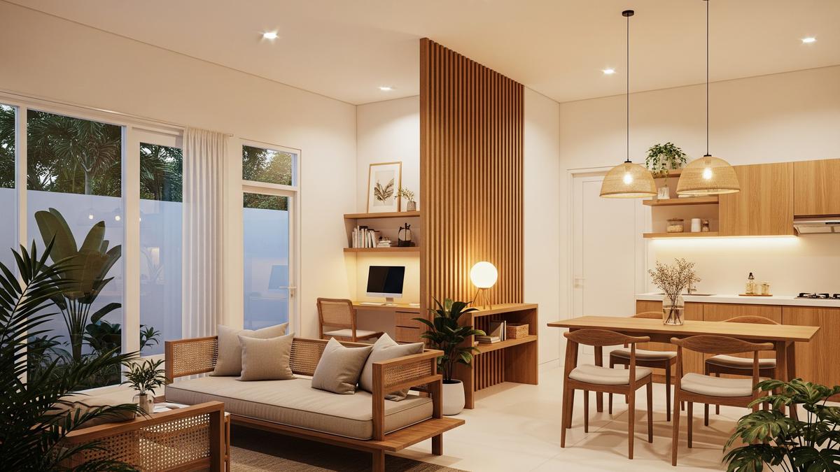 8 Desain Rumah 1 Lantai yang Cocok untuk WFH dan Healing Space, Nyaman dan Estetik