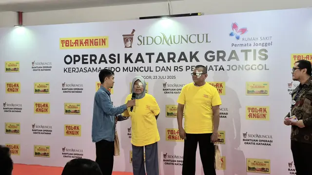 Sido Muncul Gelar Operasi Katarak Gratis di RS Permata Jonggol