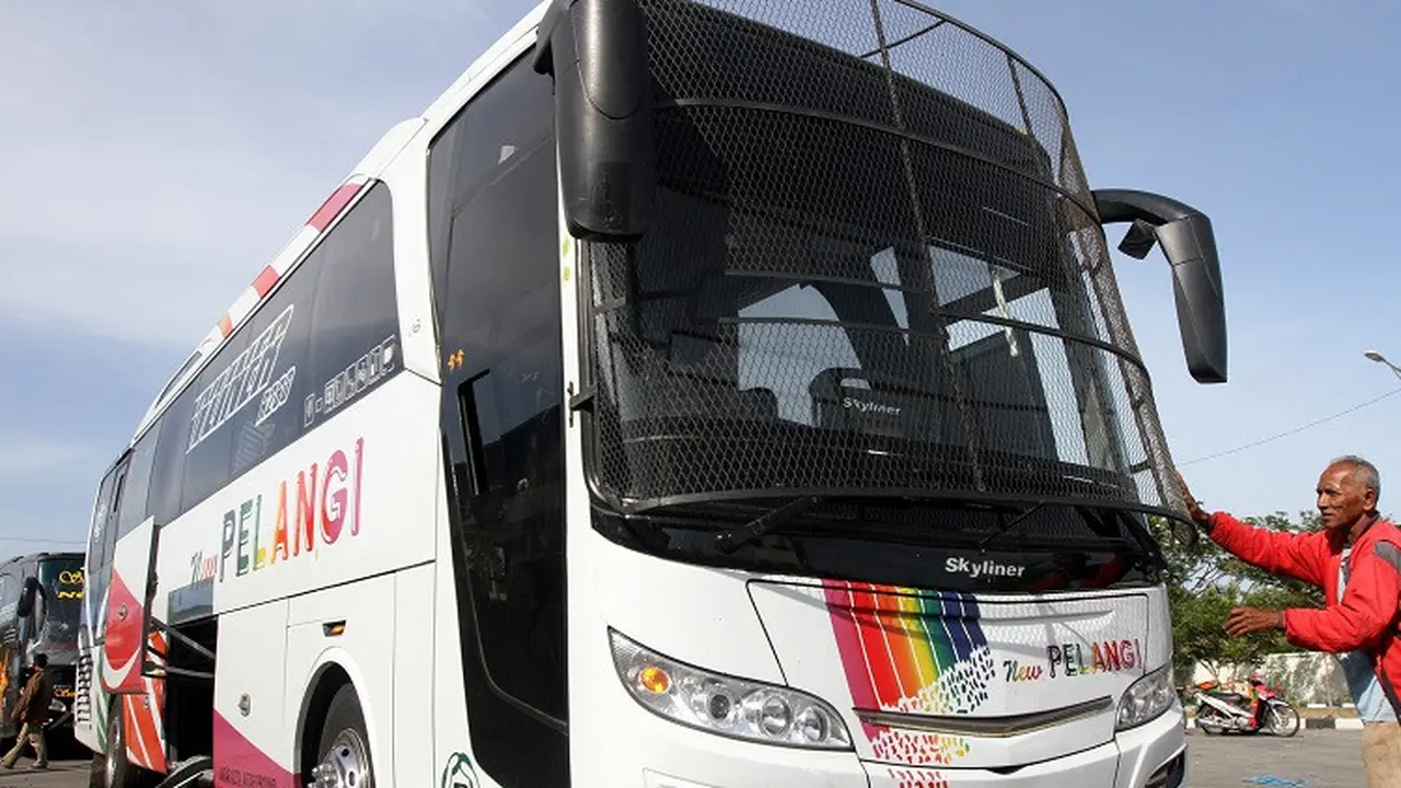 Bus Bertameng di Sumatera