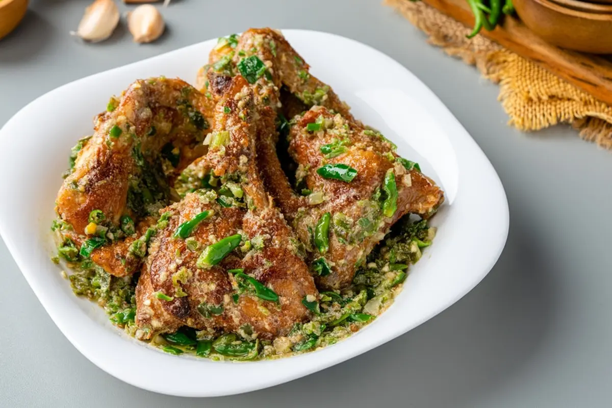 ayam cabai hijau