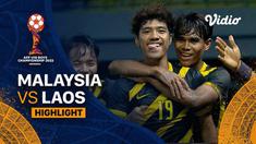 Berita video highlights pertandingan final Piala AFF U-19 antara Timnas Malaysia U-19 kontra Timnas Laos U-19 yang digelar di Stadion Patriot Candrabhaga, Jawa Barat, Jumat (15/7/2022) malam hari WIB.