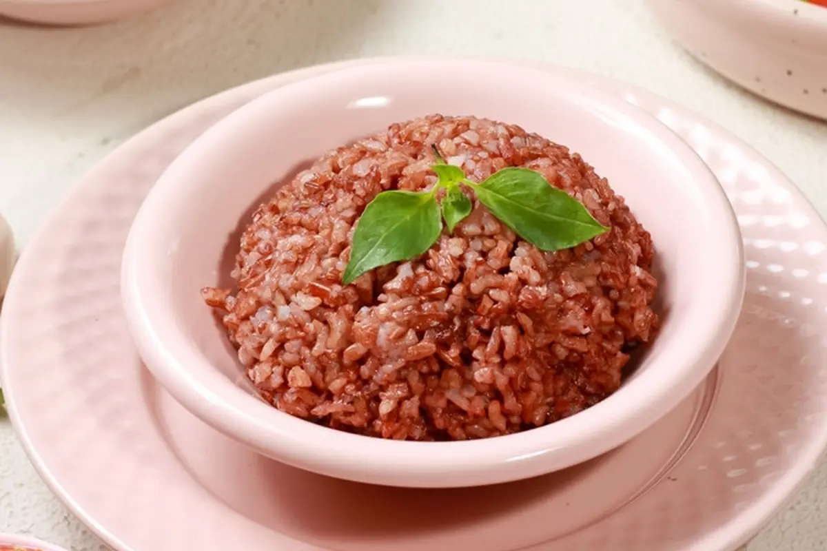 nasi uduk beras merah