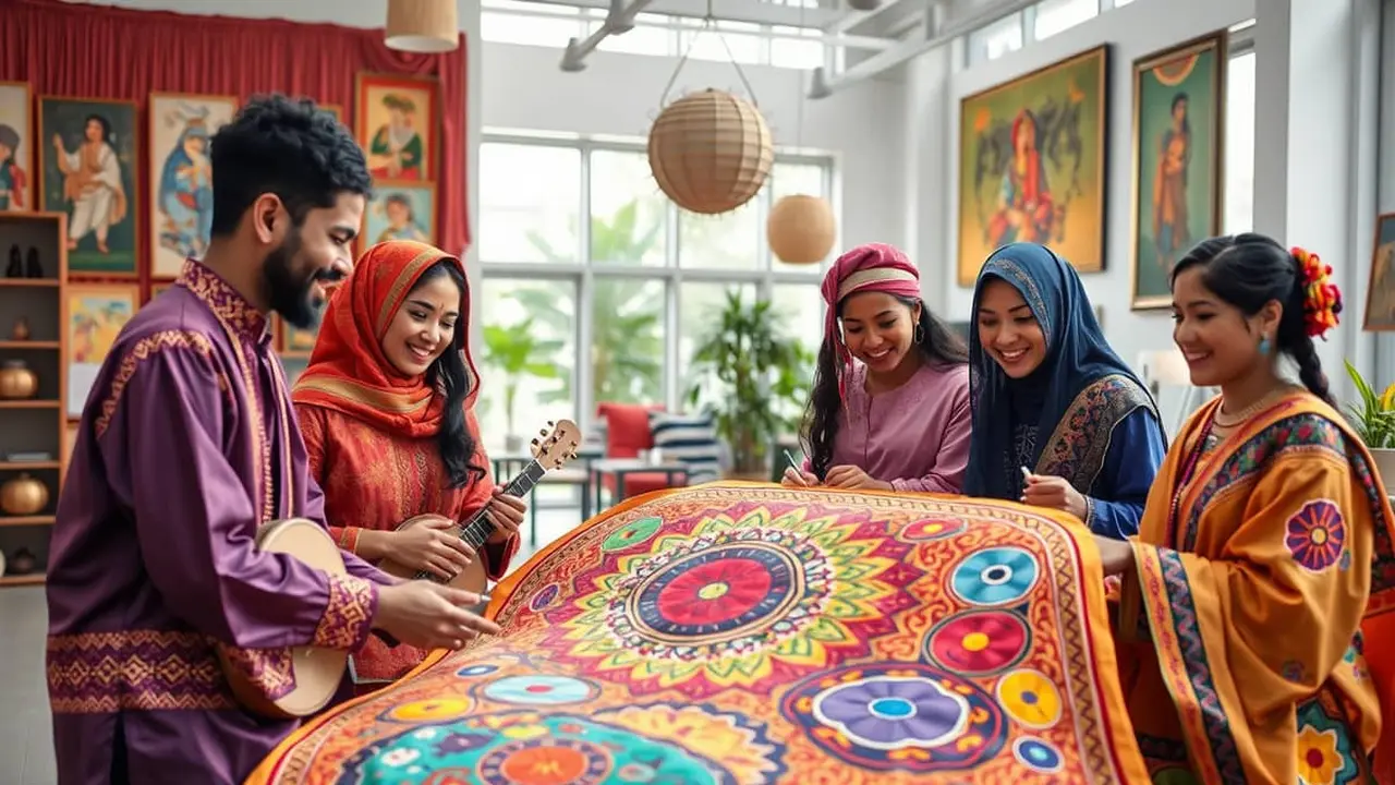 apa yang menjadi tujuan kolaborasi budaya