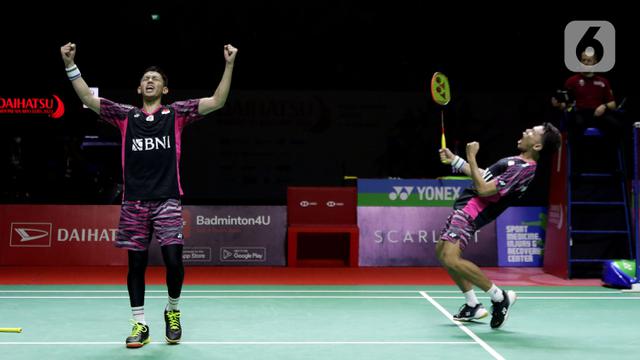 Tumbangkan Pebulu Tangkis China, Fajar/Rian Melenggang ke Final