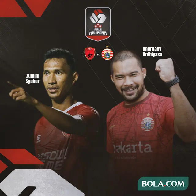 Piala Menpora - PSM Makassar Vs Persija Jakarta - Duel Kapten