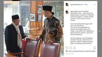 Ucapan duka BJ Habibie meninggal dunia dari putra sulung SBY, Agus Yudhoyono melalui media sosial miliknya. (Instagram @agusyudhoyono)