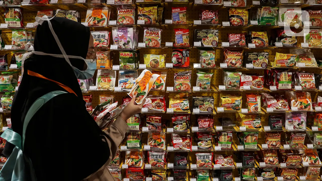 Store Mie Instan dibuat Instagrammable