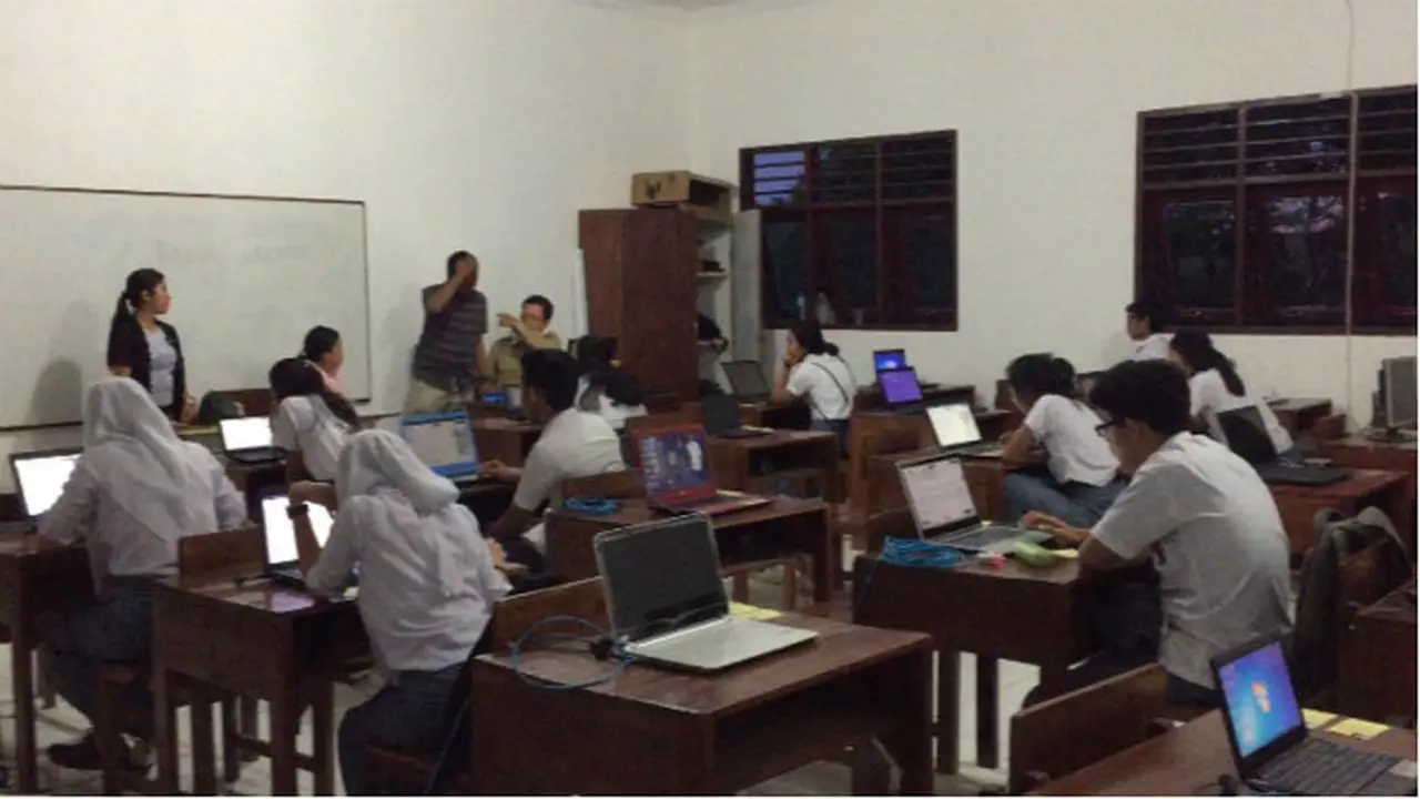 Server Terserang Virus, UNBK di SMAN 4 Medan Bermasalah