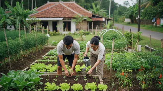 Panduan Usaha Sayur Organik Skala Rumah Tangga Panen Cepat 30 Hari untuk Keluarga Muda