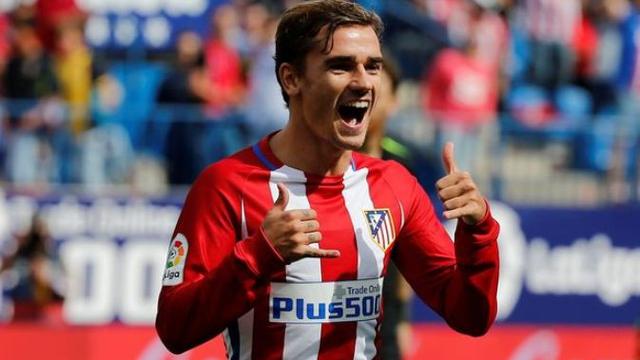 Penyerang Atletico Madrid, Antoine Griezmann 
