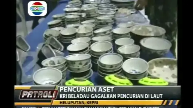 Pencurian Aset, KRI Beladau Gagalkan Pencurian di Laut