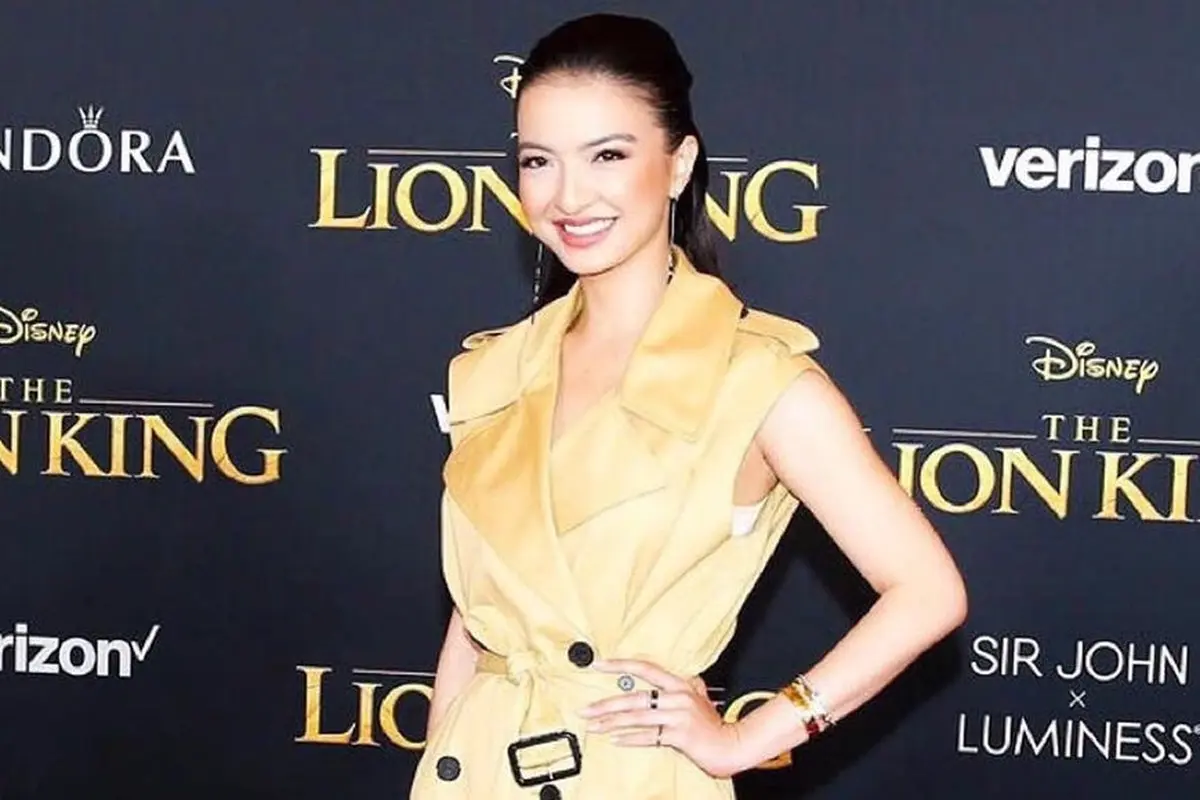 Raline Shah Saat Hadiri World Premier Film The Lion King di Amerika