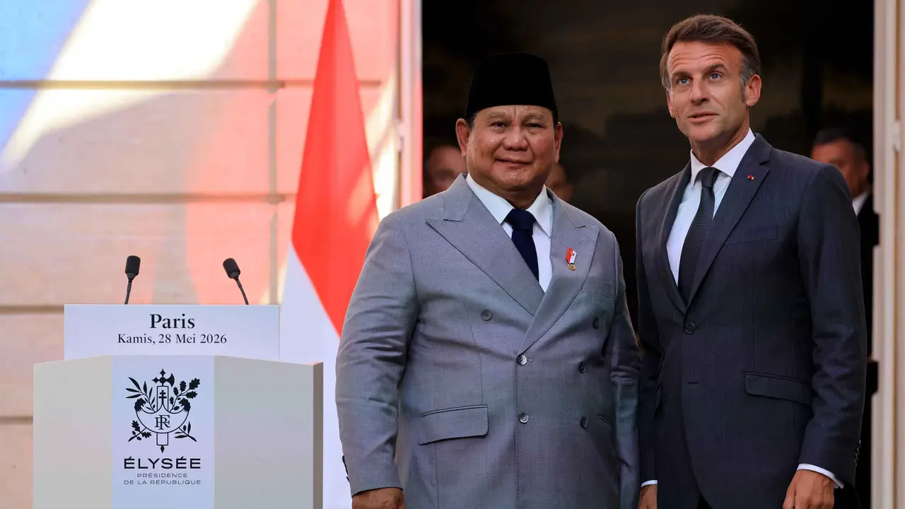 Kembali Bertemu Macron, Prabowo Ingin Tingkatkan Kerja Sama dan Investasi