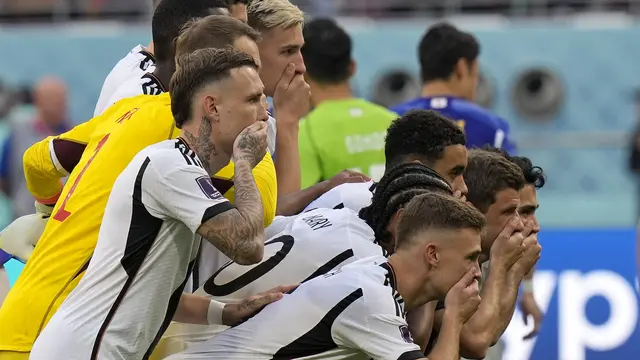 Pose Tutup Mulut Timnas Jerman di Piala Dunia 2022