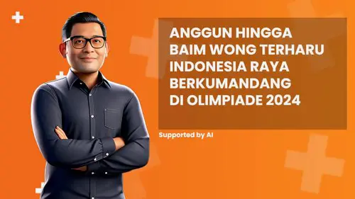 Anggun hingga Baim Wong Terharu Indonesia Raya Berkumandang di Olimpiade 2024