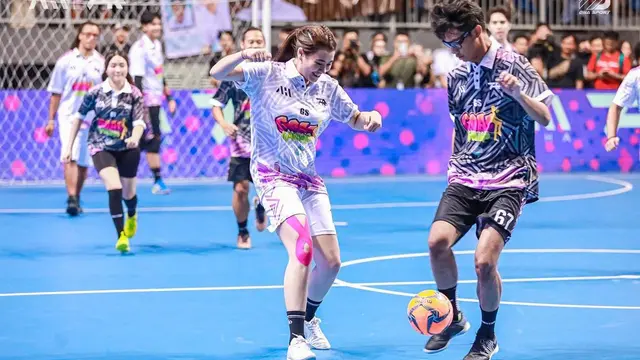 Aaliyah Massaid main futsal (Instagram/aaliyah.massaid)