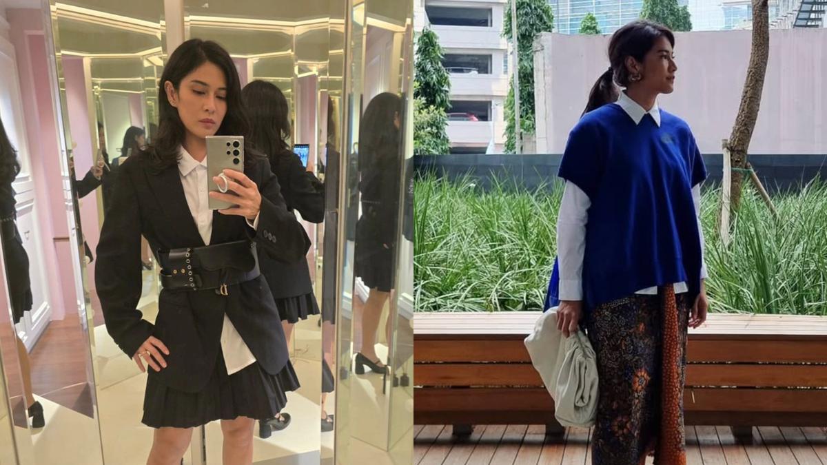 8 Inspirasi Outfit Preppy Style ala Dian Sastrowardoyo Buat Cewek Tomboy