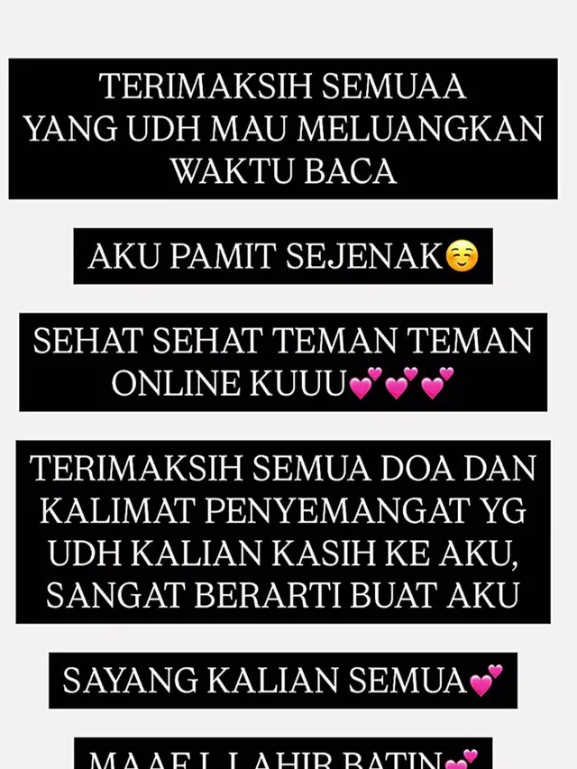 Ini kronologi lengkap Tasyi Athasyia. (credit:instagram.com/tasyiiathasyia)